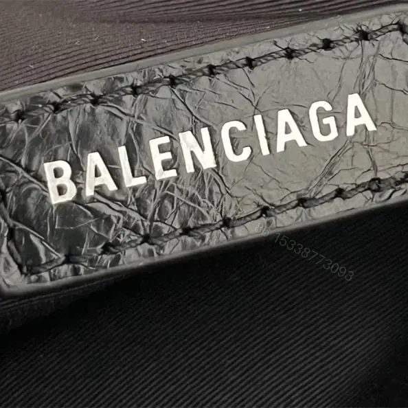 View 17 of 高仿Balenciaga*LeCagole朋克單肩包黑色XS