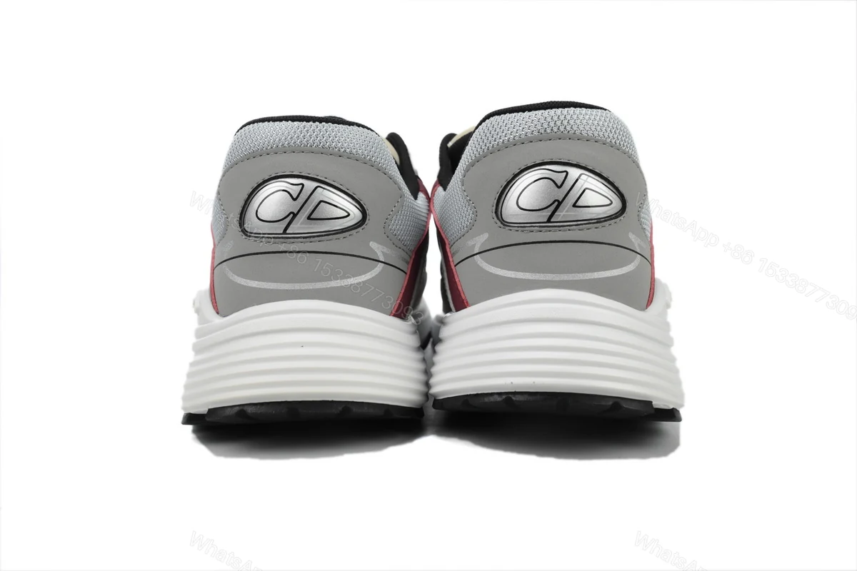 View 3 of Dior 'B30' Sneakers Grey Apricot 3SN279ZMA-16141