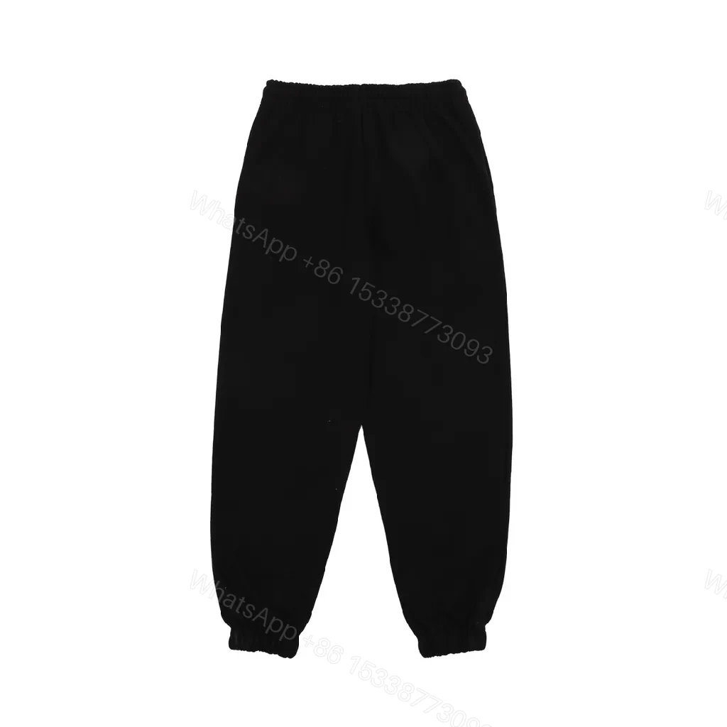 View 8 of Minimalist Black Sweatpants – Premium Comfort, Signature Logo Joggers
