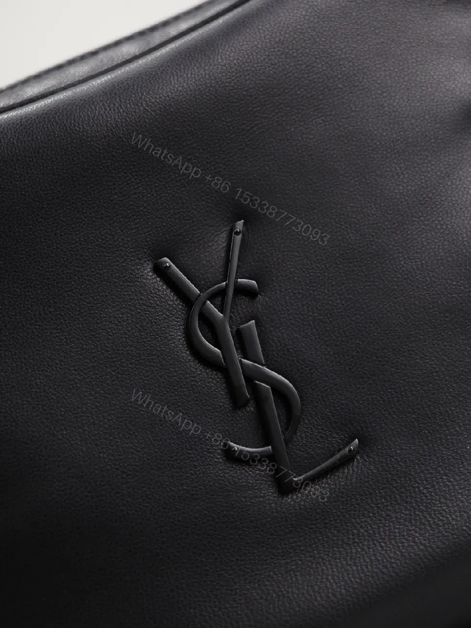View 4 of Compact Black Leather Crossbody – Sleek, Everyday Luxury Bag