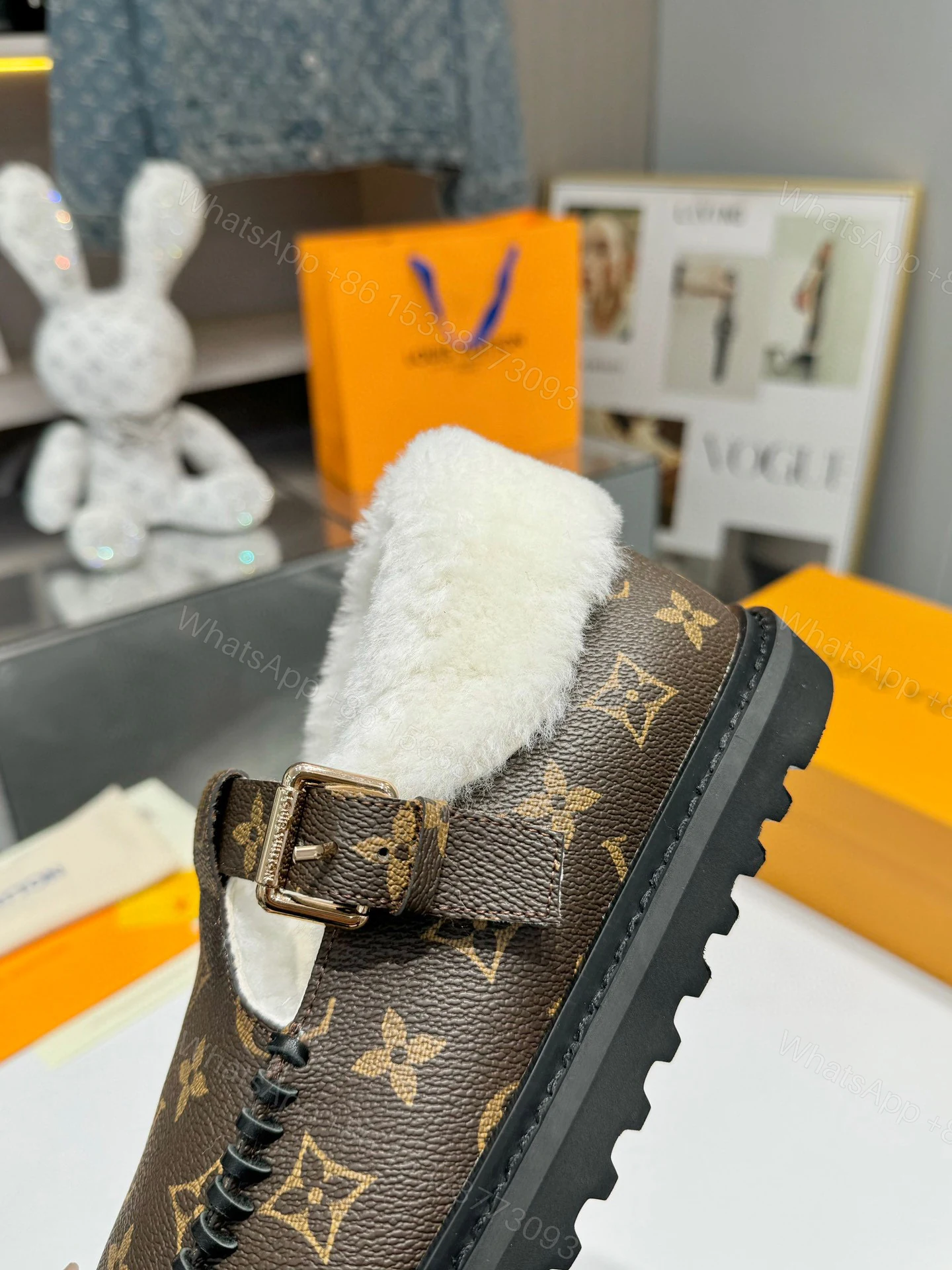 View 4 of LOUIS VUITTON COLORADO COMFORT MARY JANE MONOGRAM BROWN