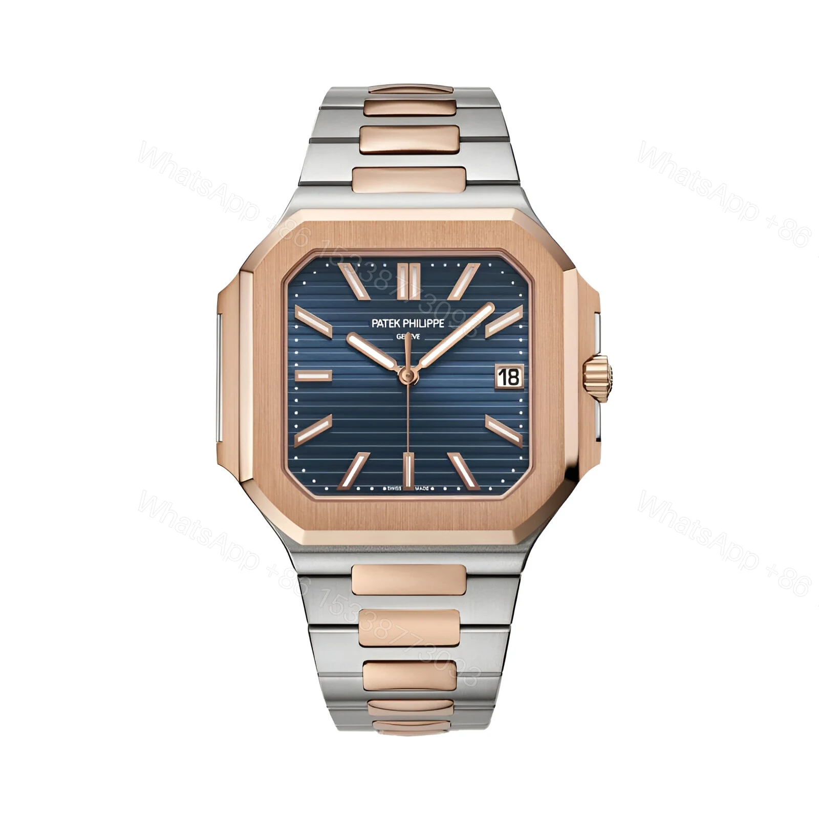Patek Philippe Cubitus Rose Gold Two Tone Replica — view 1