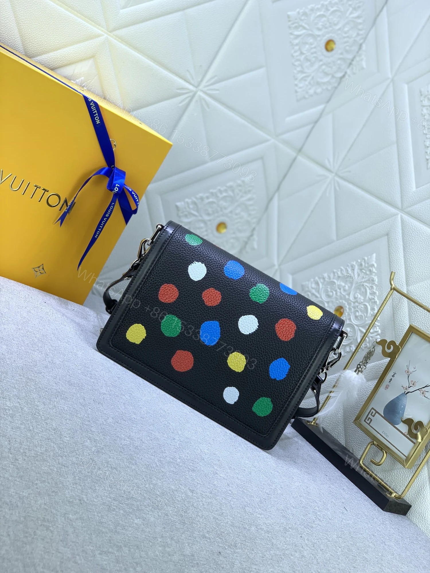 View 8 of Louis Vuitton x YK Dauphine Mini Bag ‘Black’ M21750