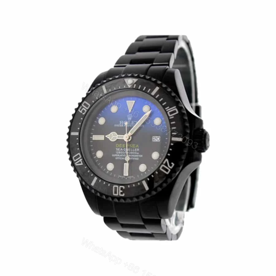 View 2 of Rolex Deepsea Sea-Dweller 116660 Super Clone Black PVD 44mm D-Blue Dial