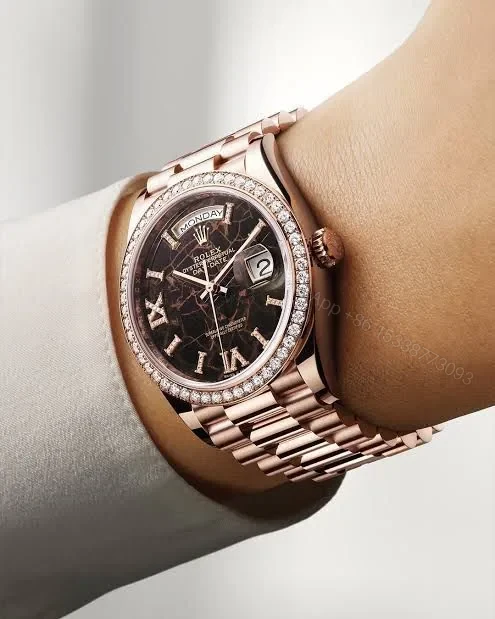 View 3 of Rolex Day-Date 128395TBR-0010 Eisenkiesel