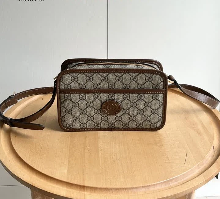 View 2 of Gucci Dupe Mini Interlocking G Camera Bag 658572