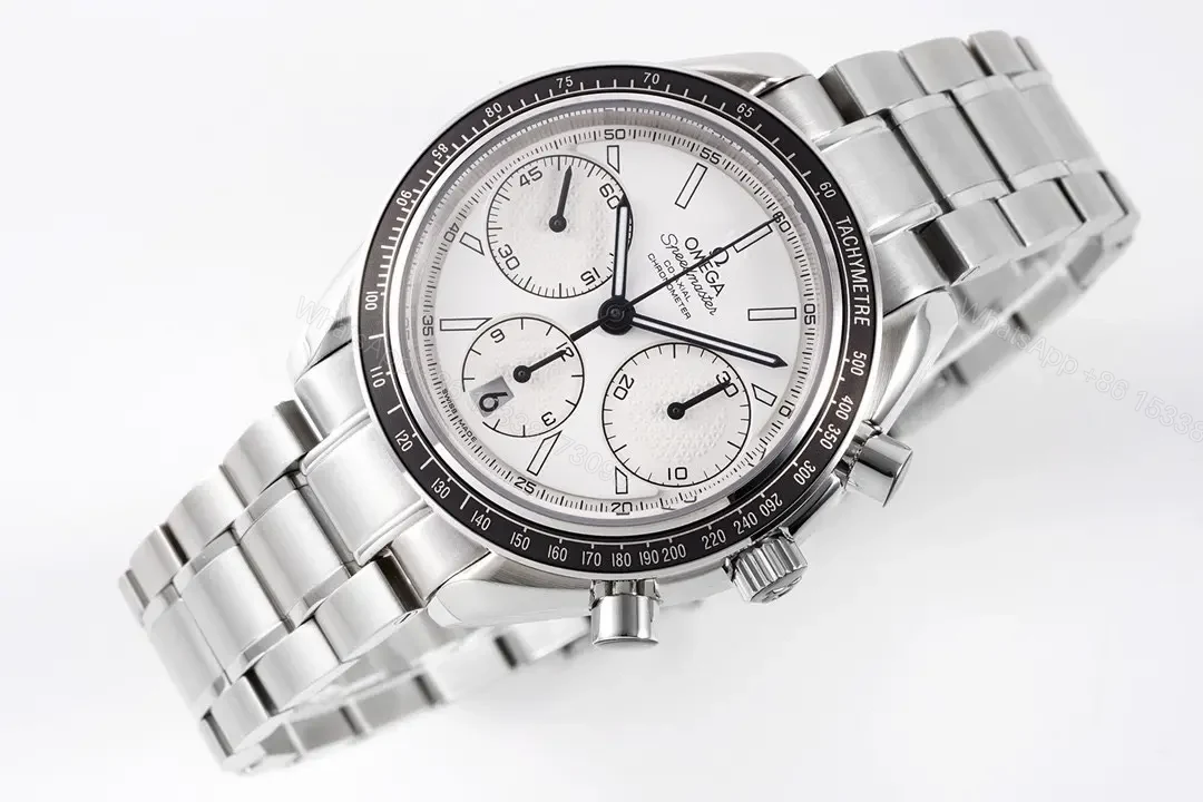 View 3 of Omega Speedmaster Professional 326.32.40.50.06.001 Chronograph Watch Silver Stainless Steel with White Dial