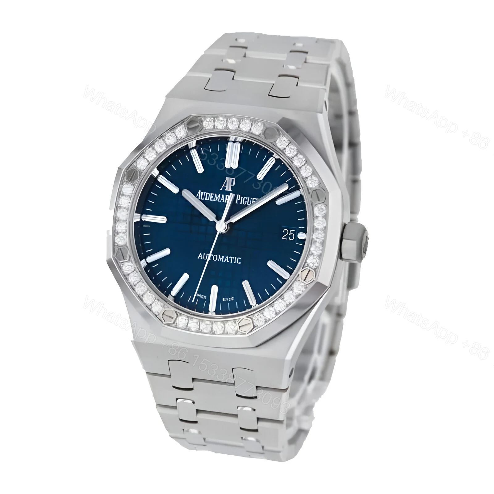 View 2 of Audemars Piguet Royal Oak 15451ST.ZZ.1256ST.03 Replica
