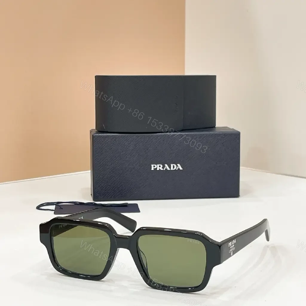 View 5 of Glossy Black Rectangle Sunglasses - Luxe Minimalism, All-Day Comfort