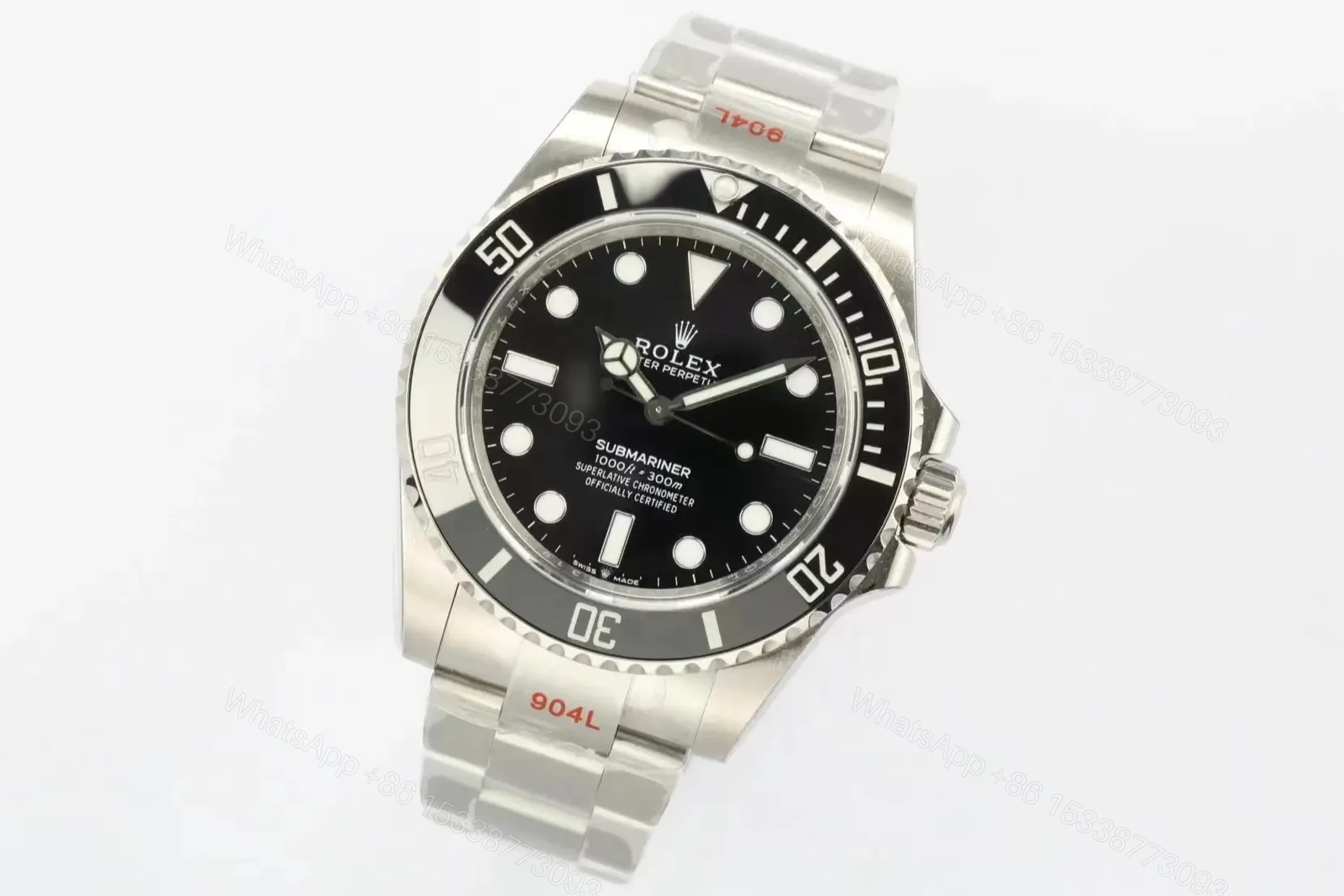 View 3 of Rolex Submariner No-Date Stainless Steel Black Dial Watch 14060M-0001