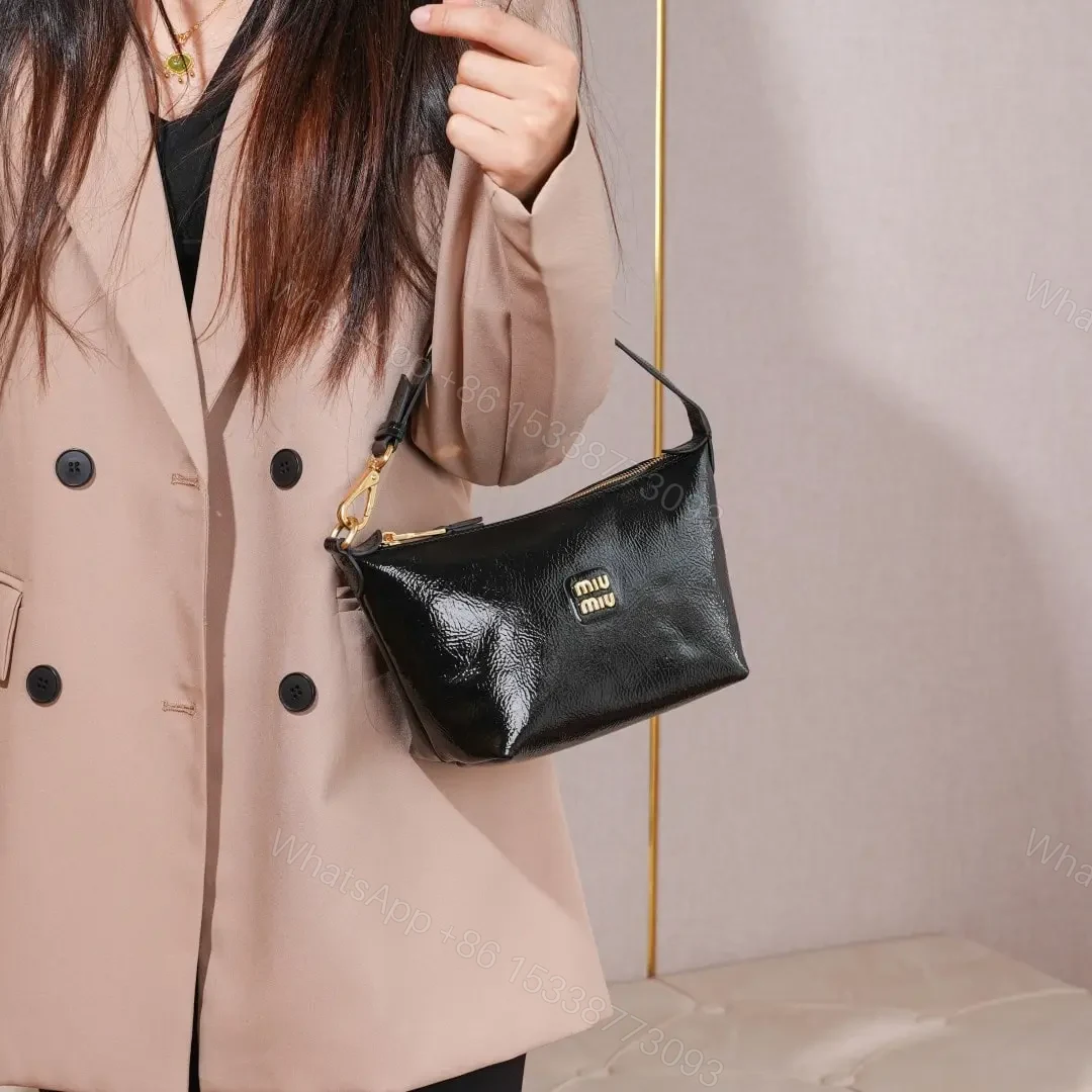 View 20 of 高仿miumiu*Naplak系列5NE841小羊皮飯盒包黑色免檢版