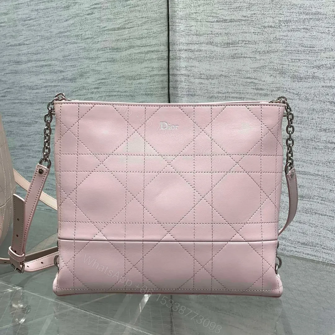 Dior Trianon Bag in Pink Gold Hardware — view 1