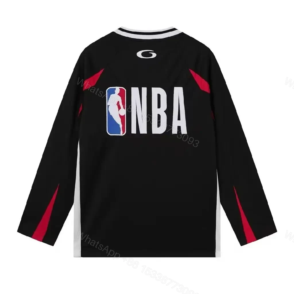 View 6 of Bold Black Jersey: Graphic Streetwear Luxe Jersey