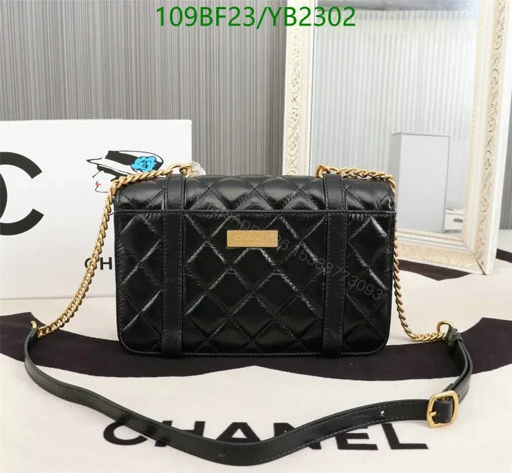View 4 of Chanel Flap Bag 31 Rue Cambon – Aged Calfskin in Black