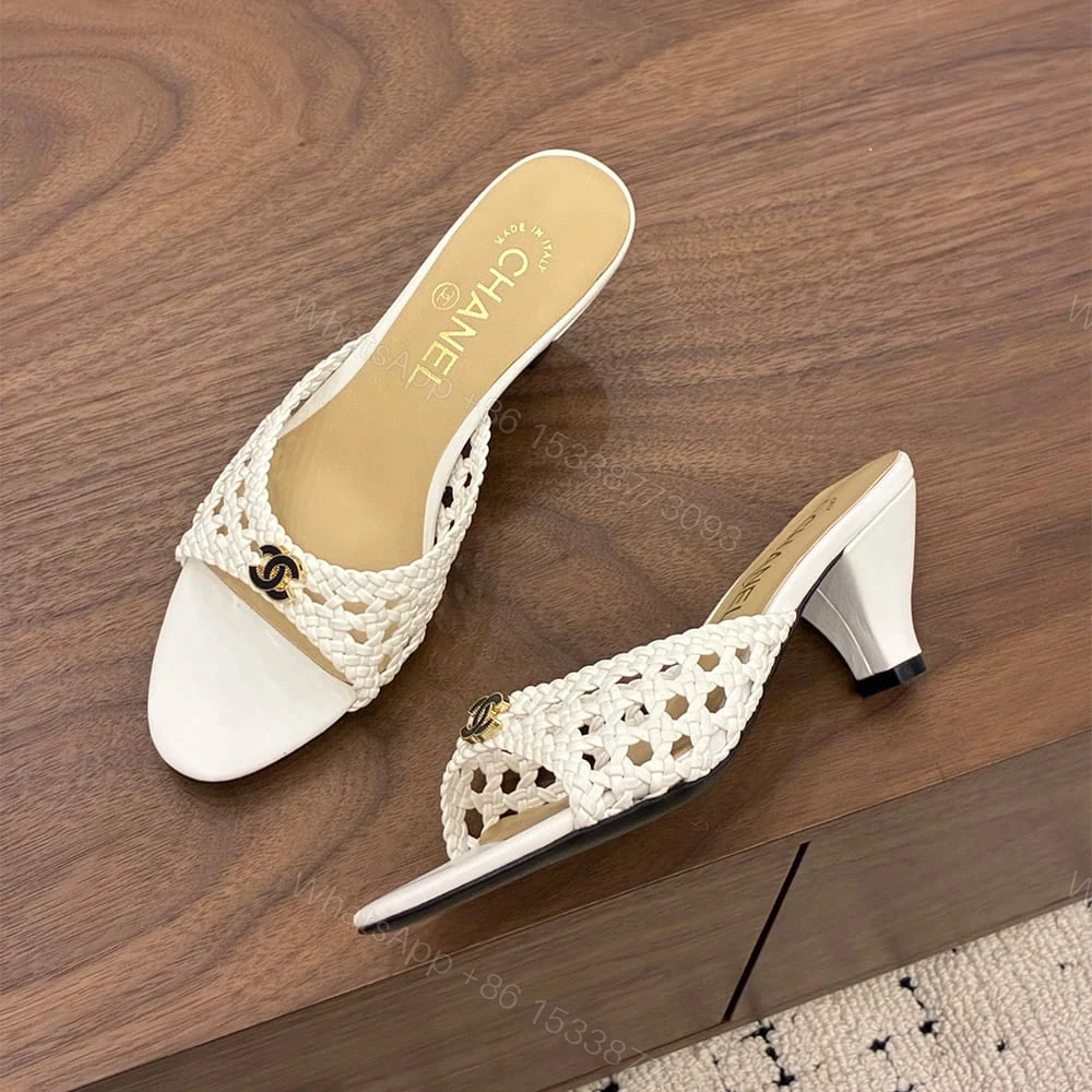 View 5 of CHANEL Braided Mules 271959