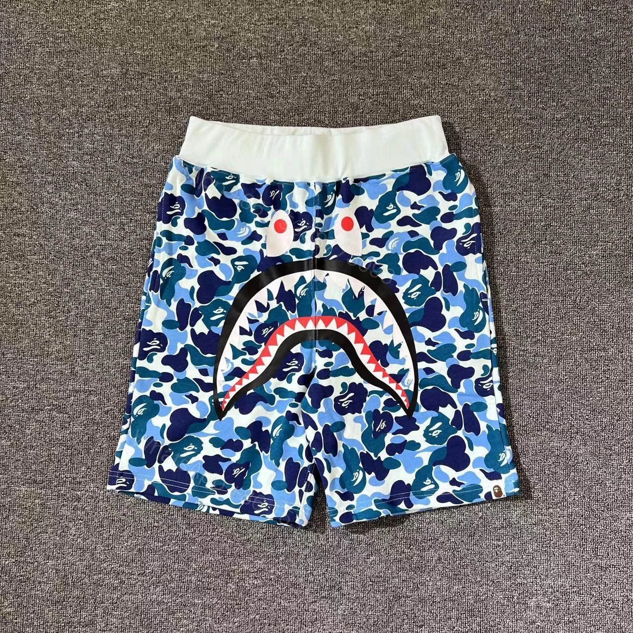 View 5 of BAPE Shorts # 8002 Blue & Pink & Green
