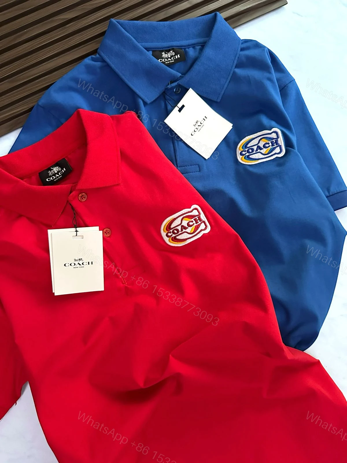 View 21 of FIRST COPY COACH IMPORTED QUALITY EXCLUSIVE POLO TEES