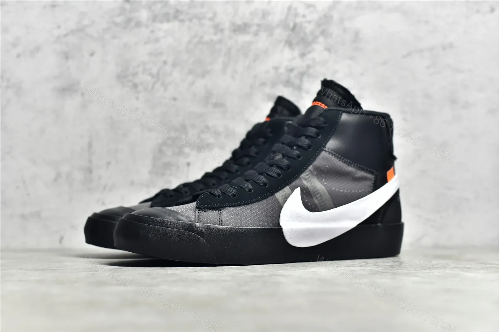 View 3 of OFF WHITE NIKE BLAZER MID “Grim Reaper”