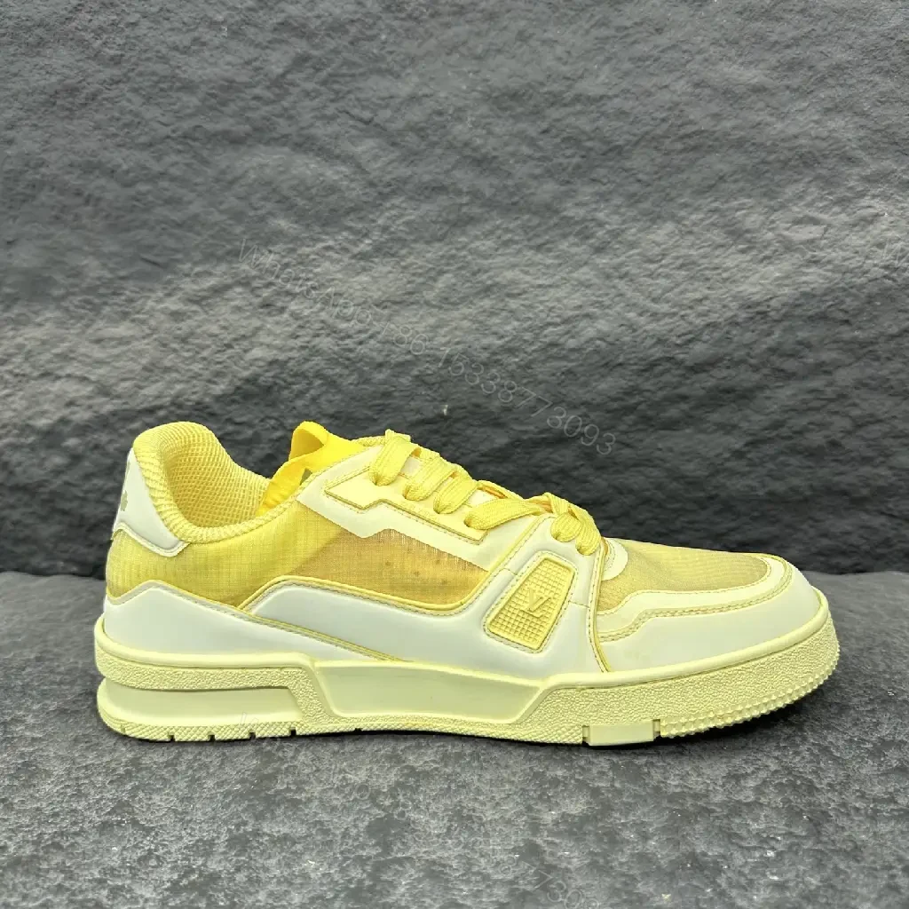 View 10 of Citrine Textured Luxe Sneaker - Bold Everyday Style