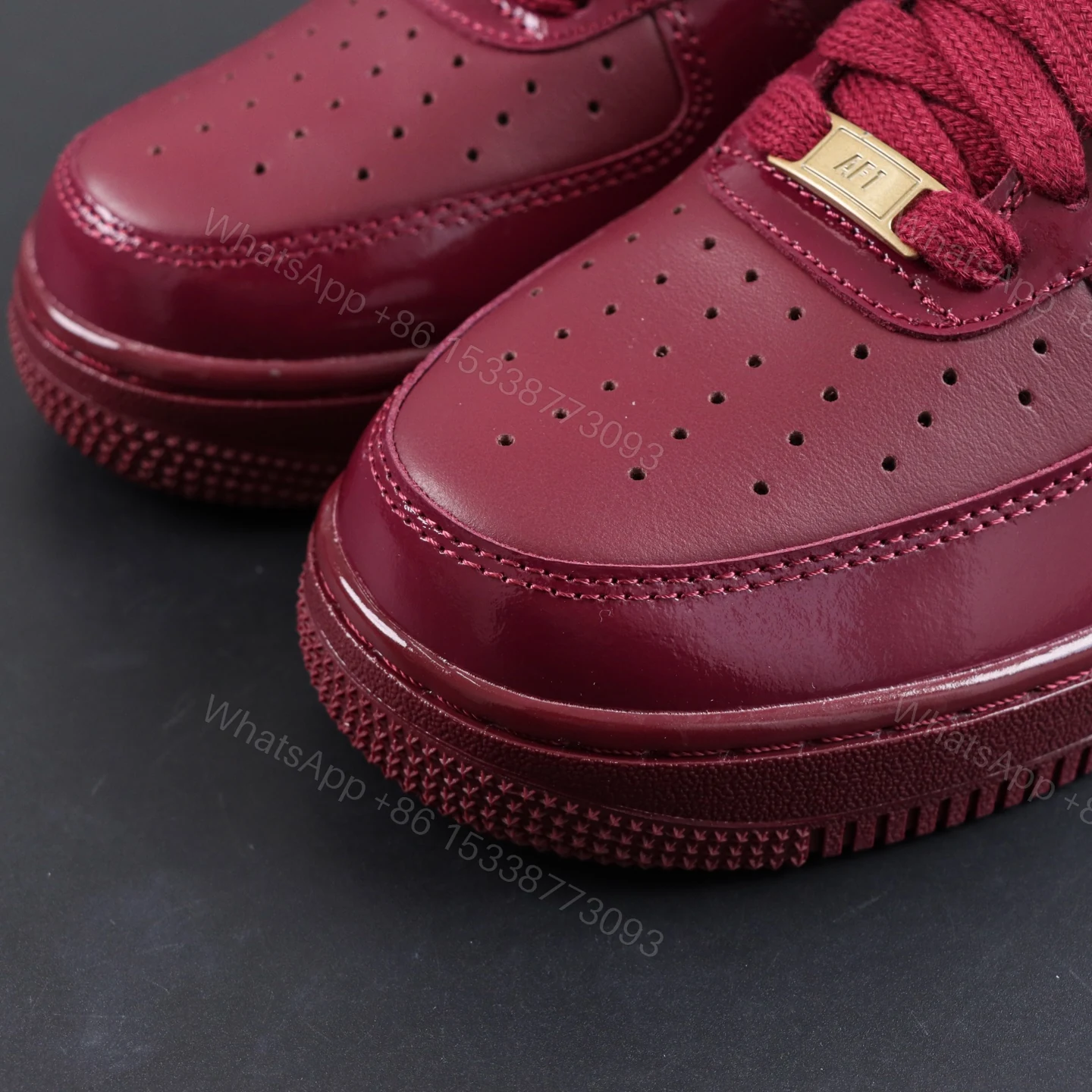 View 5 of Central Cee x Nike Air Force 1 Low “Dark Beetroot