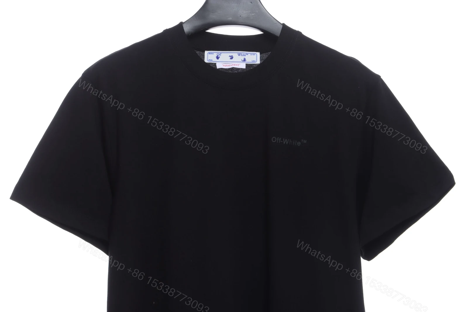 View 5 of Off-White Overlapping Zebra Crossing Arrows T-Shirt