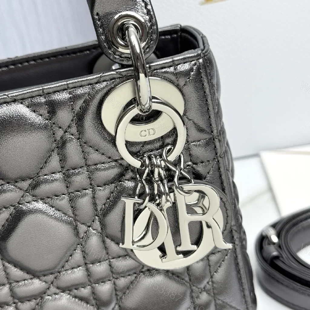 View 9 of Quilted Calfskin Mini Satchel: Luxe City Accessory