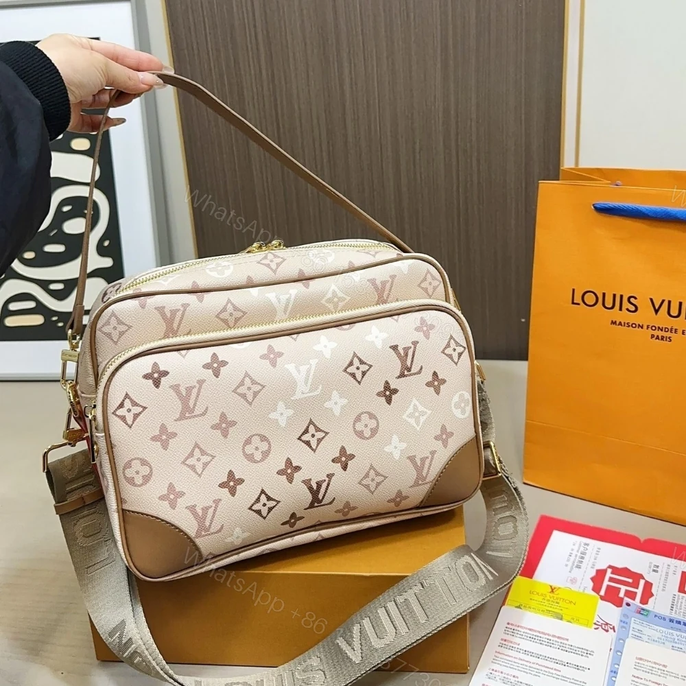 View 6 of Louis Vuitton Nil Monogram Beige 27Cm
