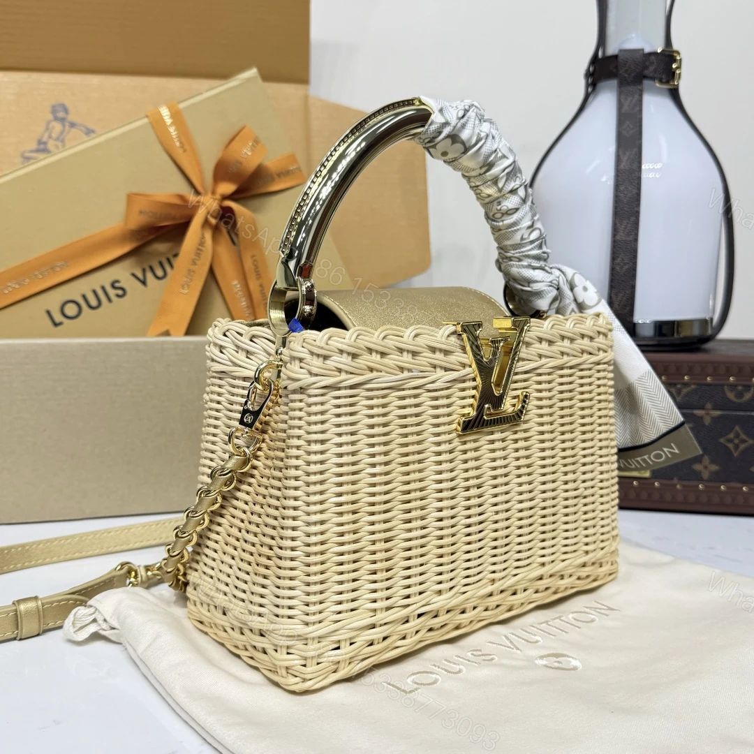 View 2 of Louis Vuitton Capucines BB Wicker