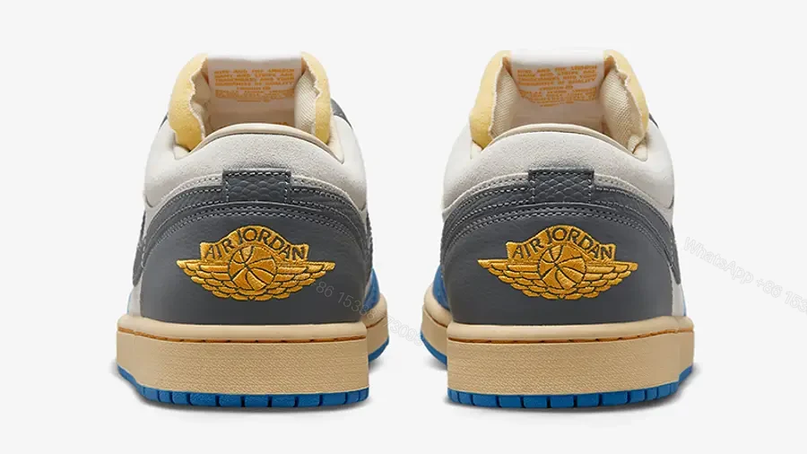View 3 of Air Jordan 1 Low UNC Grey DZ5376-469