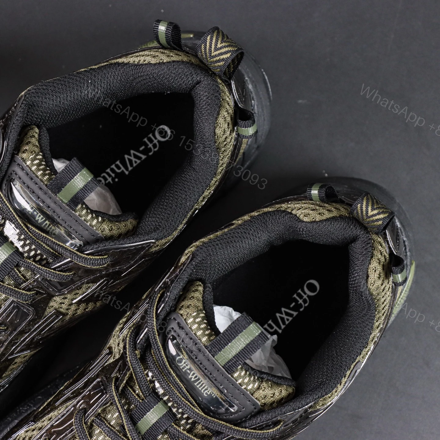 View 4 of Off White Be Right Back Black Olive