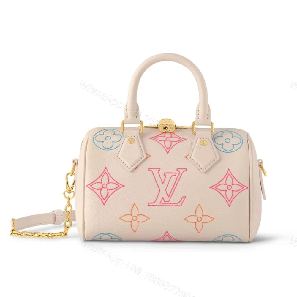 Louis Vuitton Speedy Bandoulière Monogram Empreinte 20Cm M46667 — view 1