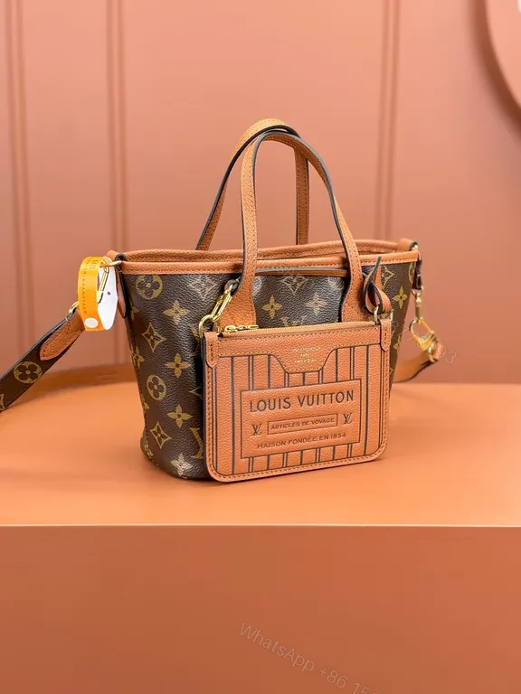 View 8 of Louis Vuitton Monogram Canvas Crossbody Bag â€” Structured, Durable Luxury