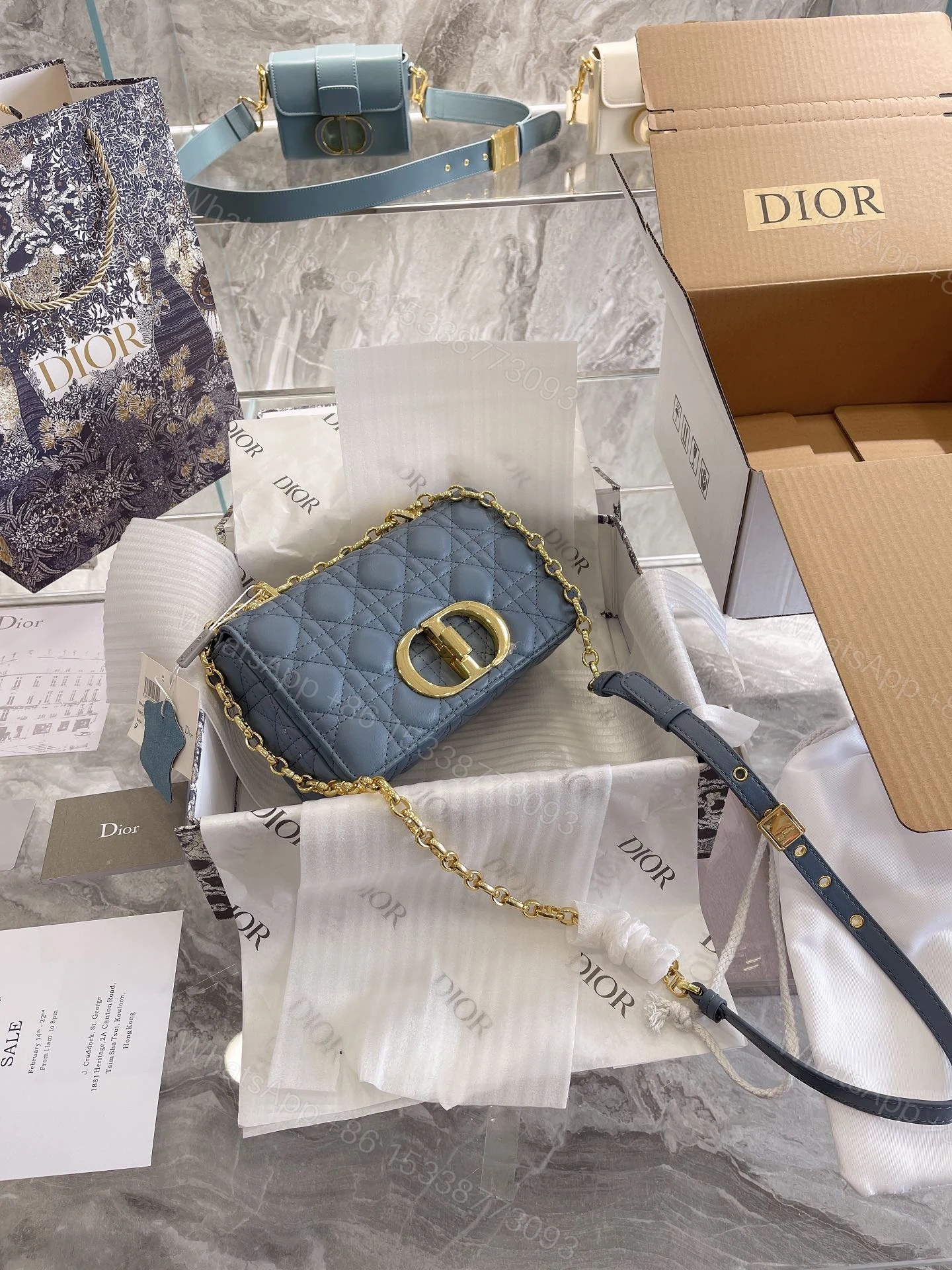View 6 of LARGE DIOR CARO BAG