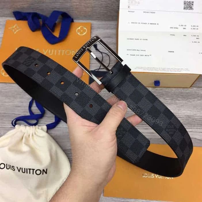 View 2 of LOUIS VUITTON DOWNTOWN 40MM BELT – B163