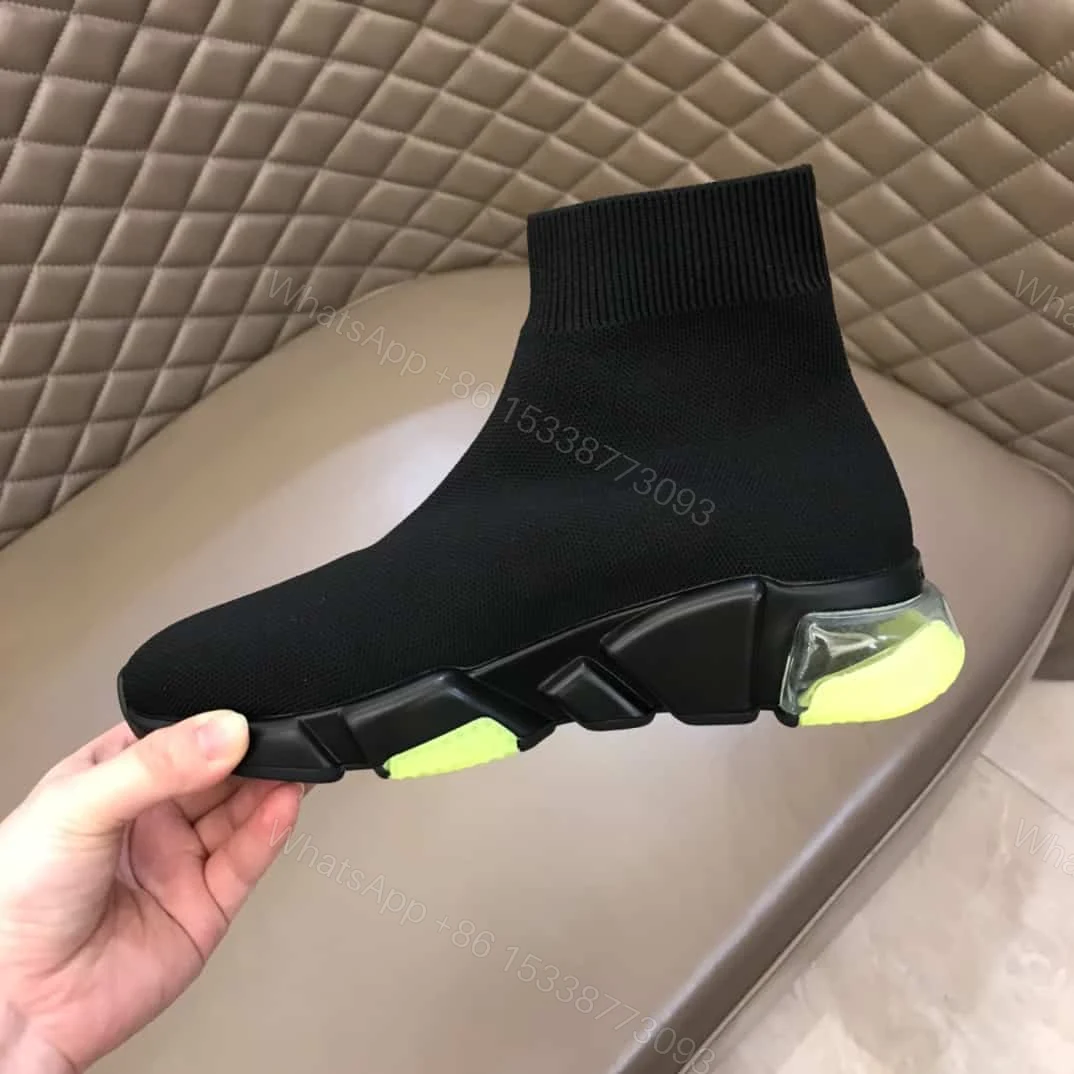 View 8 of BALENCIAGA SPEED CLEAR SOLE SNEAKERS – BB44