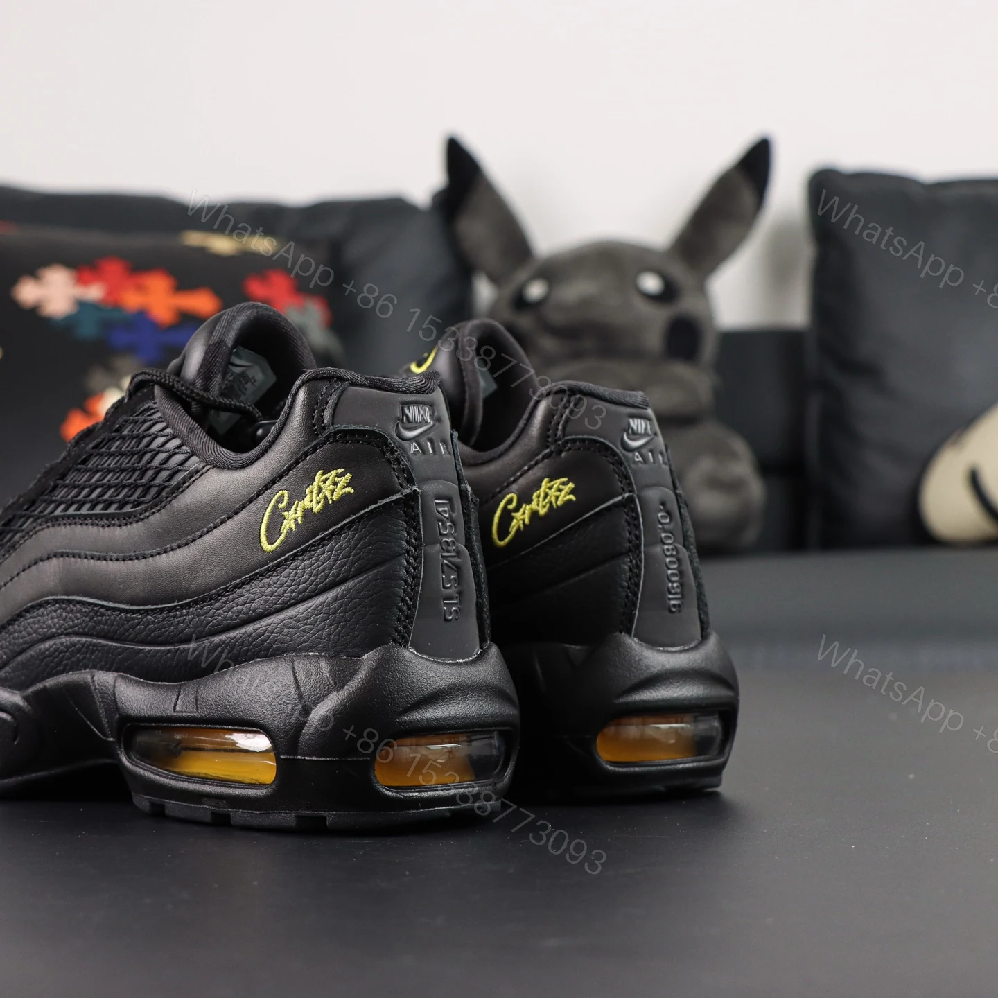 View 5 of Corteiz x Nike Air Max 95 Tour Yellow Reps