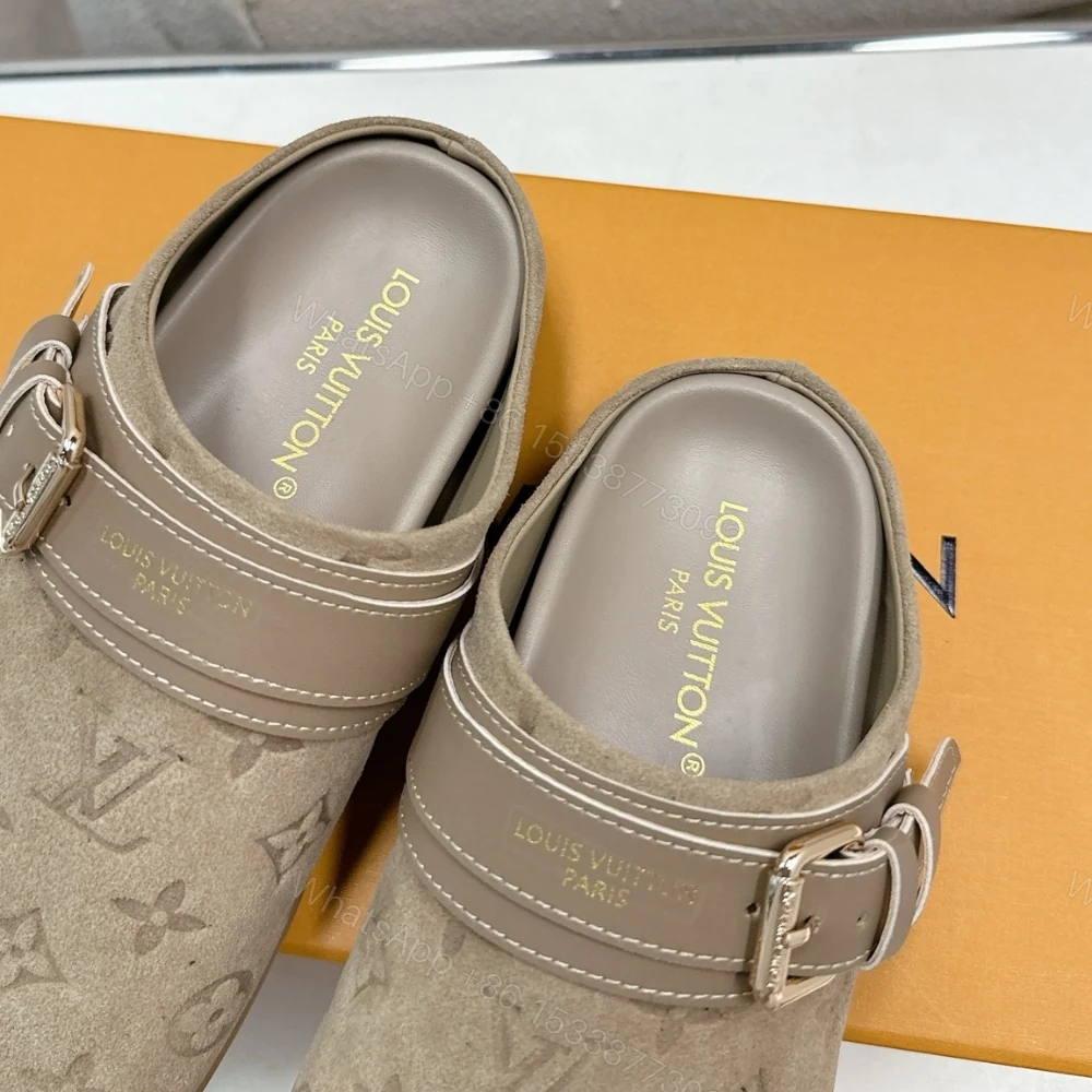 View 4 of LOUIS VUITTON TO GO FLAT COMFORT CLOG HAZELNUT BROWN 1AHLVS