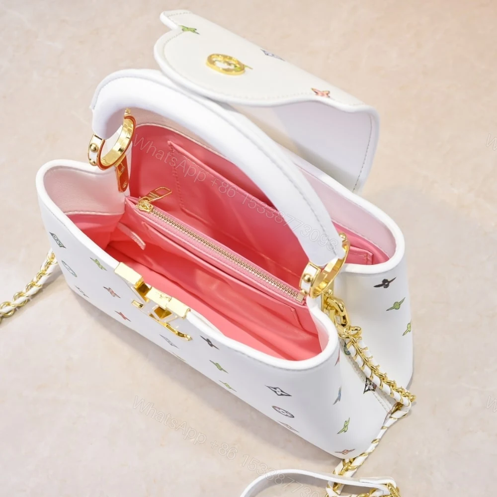 View 7 of Louis Vuitton X Murakami Capucines Mini Multicolored 27Cm M14165