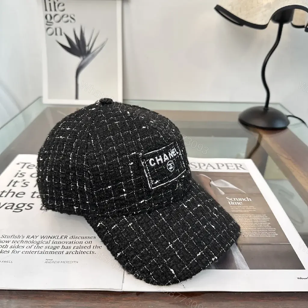 View 5 of Textured Tweed Cap — City-Chic, All-Day Confidence