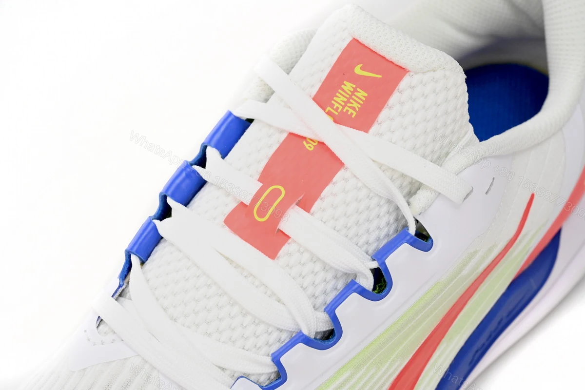 View 8 of Nike Air Winflo 9 White Blue Red DX3355-100