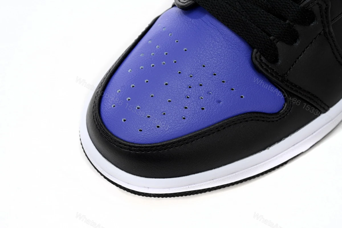 View 9 of Air Jordan aj1 Low Black Purple Yellow 553558-075
