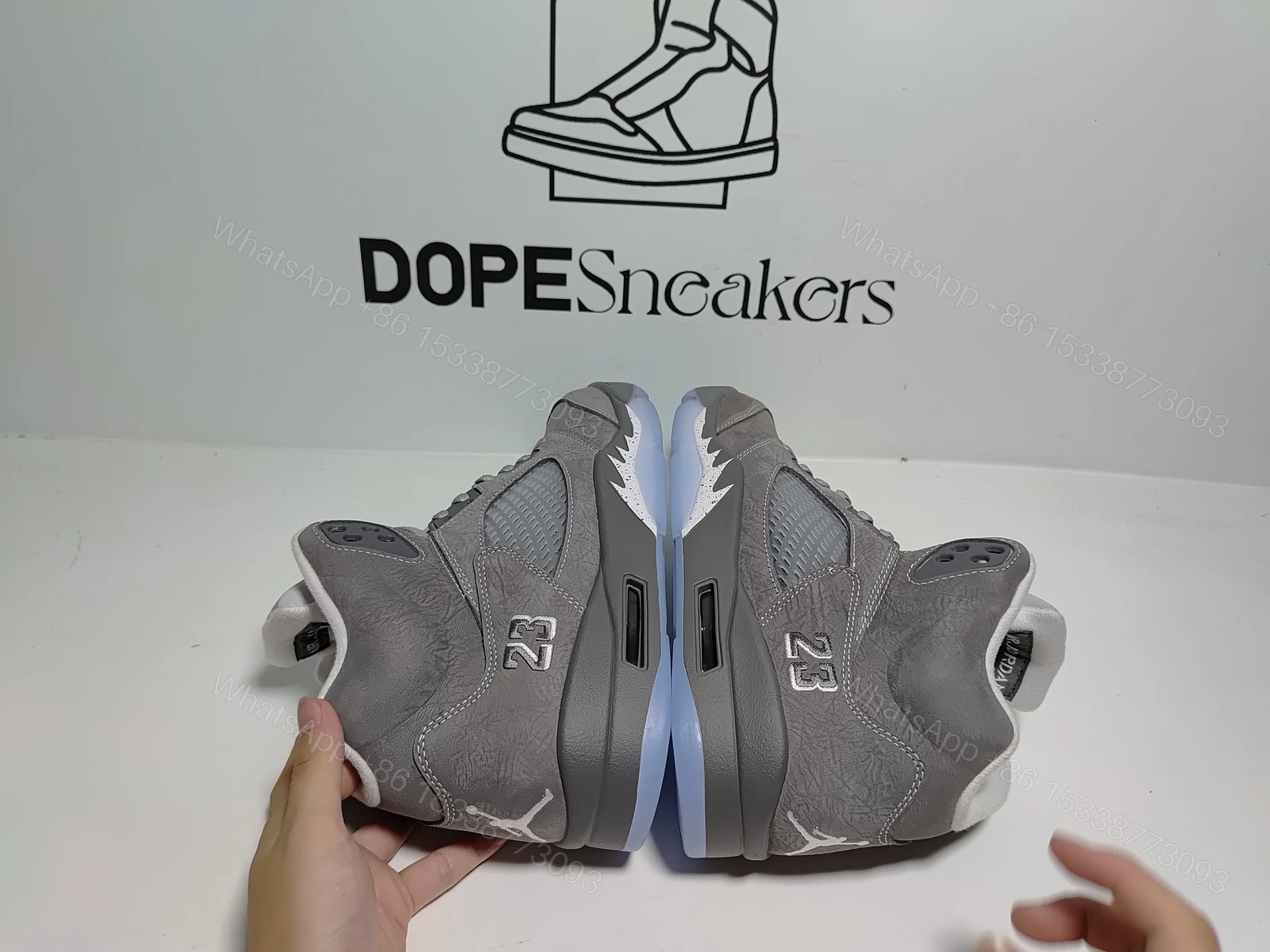 View 11 of Air Jordan 5 Retro 'Wolf Grey' DD0587-002 (2026)