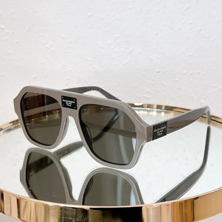 Taupe-Frame Dolce & Gabbana Milano Italia Sunglasses: All-Day Comfort — view 1