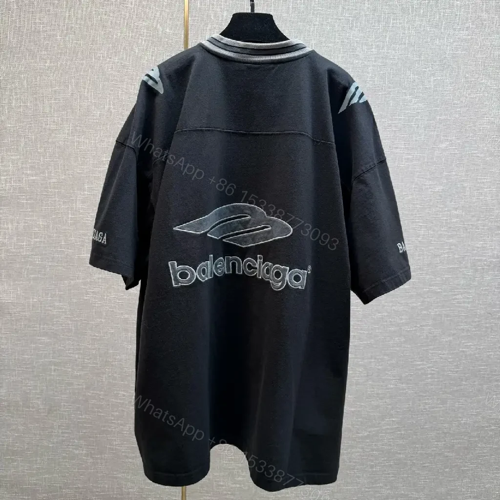 View 4 of Bold Logo Knit: Oversized Streetwear with Hardware Details
