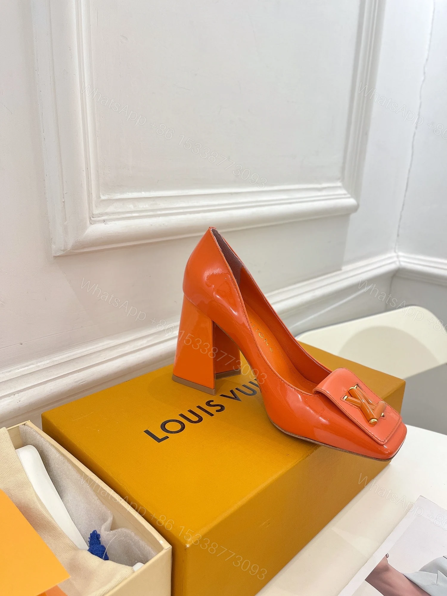 View 5 of New LUV High Heel Shoes 010