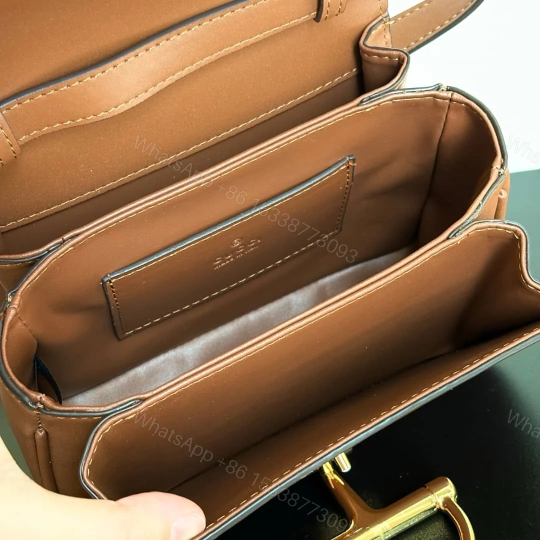 View 6 of Gucci Siena Small Top Handle Bag Brown 19Cm
