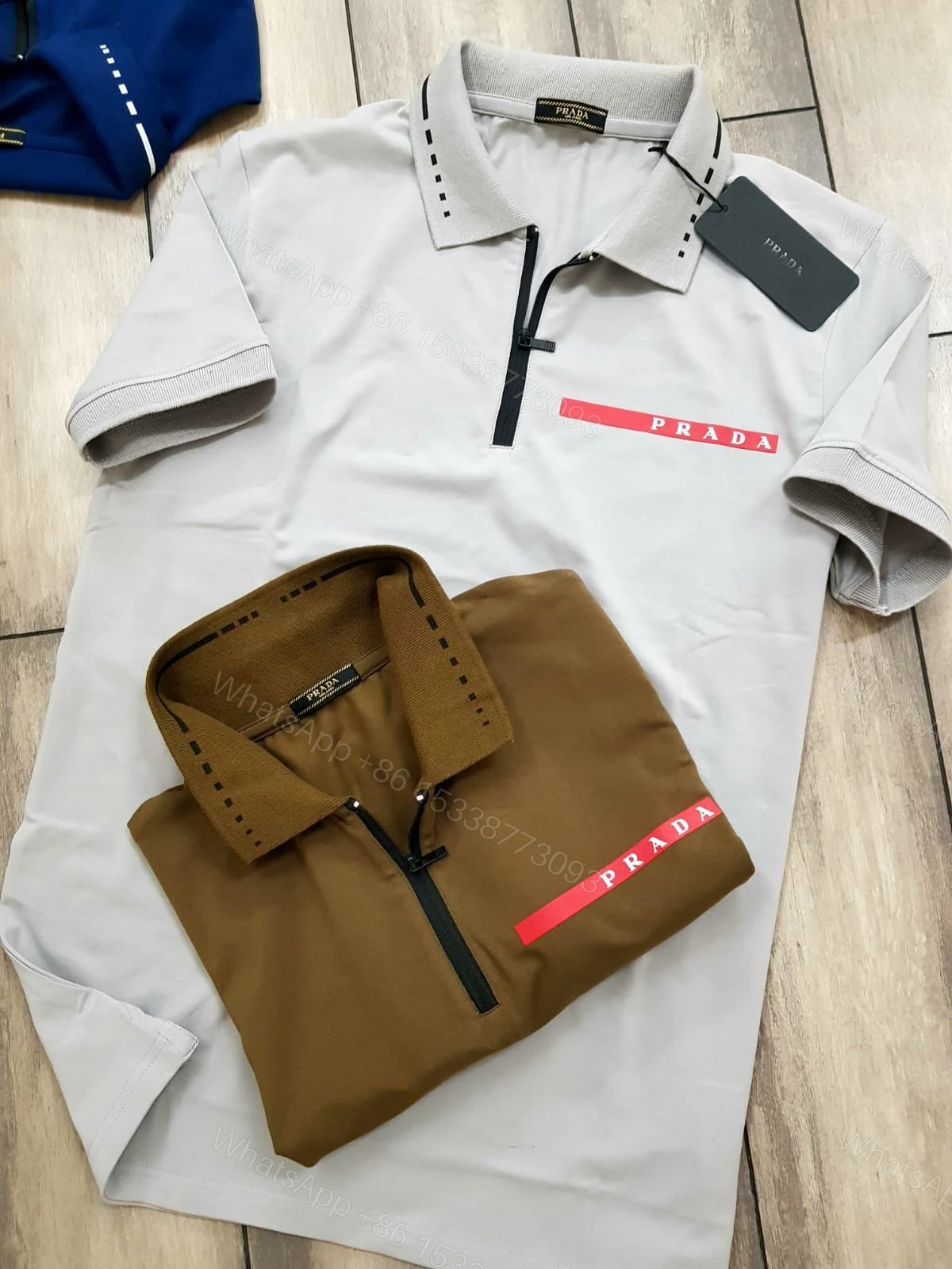 View 11 of First Copy PRADA Premium Men’s Polo T-Shirts