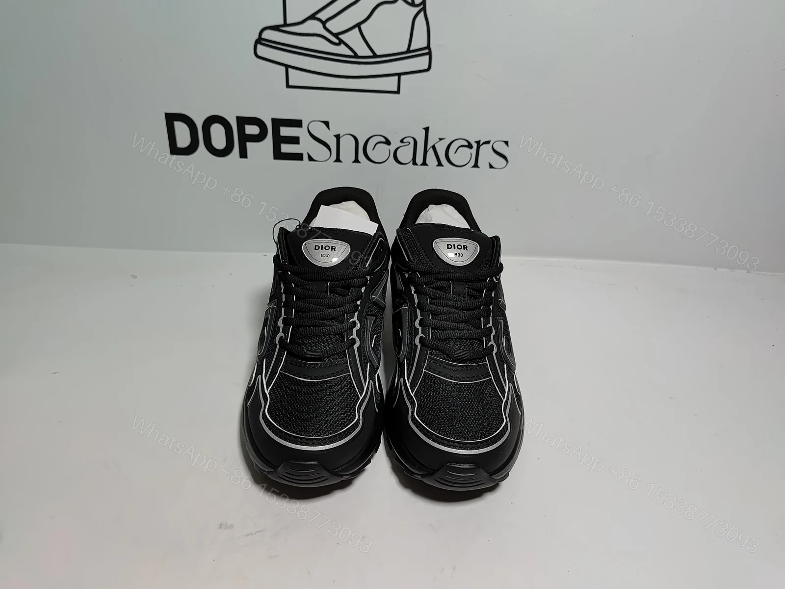 View 6 of Dior B30 Triple Black 3SN279ZRF_H900 (Reflective)