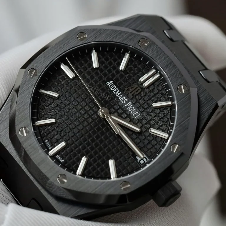 View 5 of Replica AP Royal Oak Black Ceramic 41mm