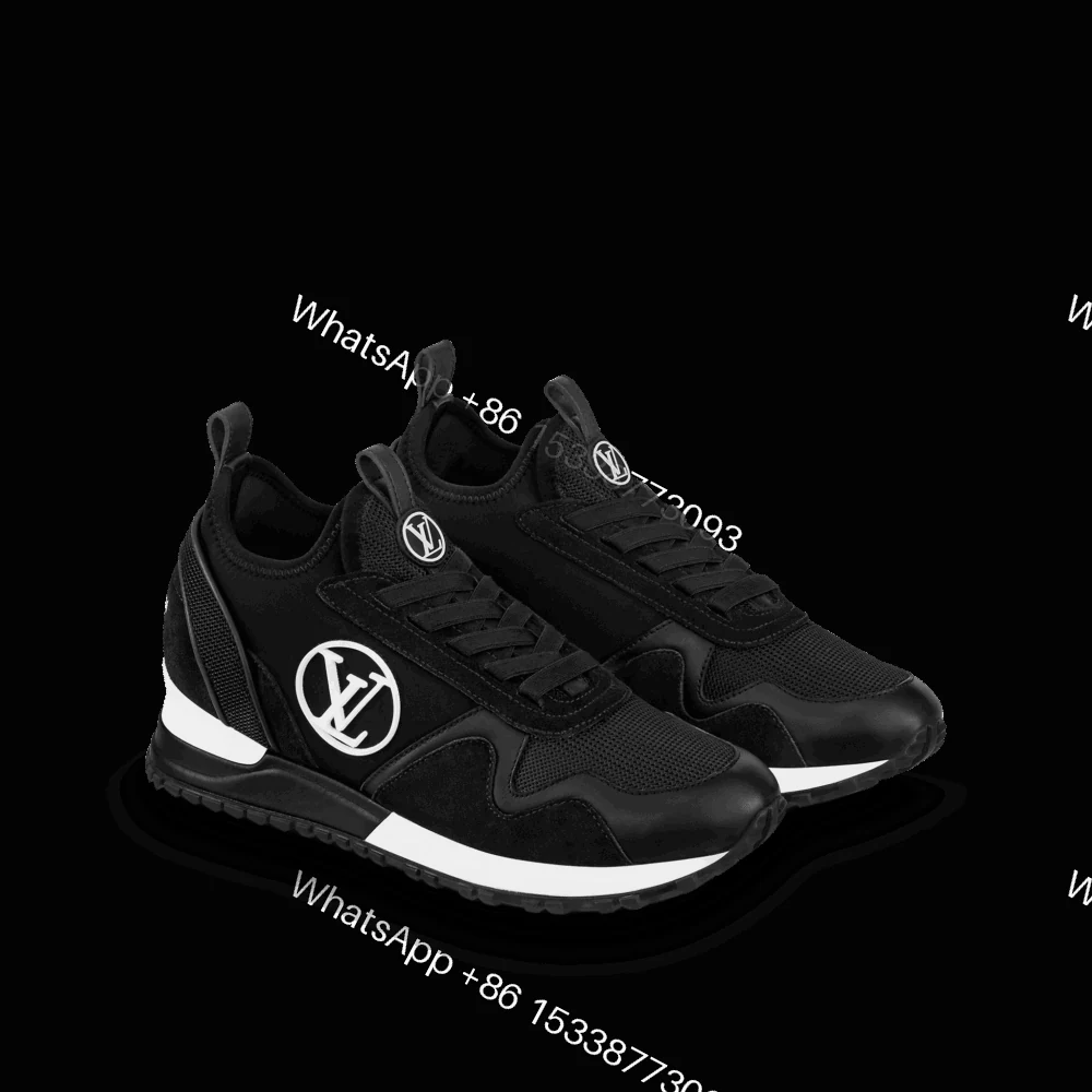 Louis Vuitton Run Away Sneaker Black 1A9ER7 — view 1